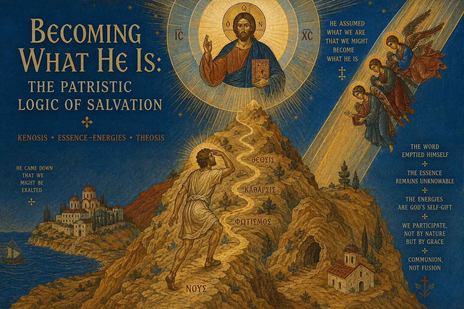 Becoming What He Is: The Patristic Logic of Salvation